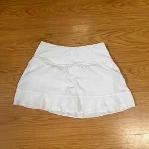 White Tennis Skirt